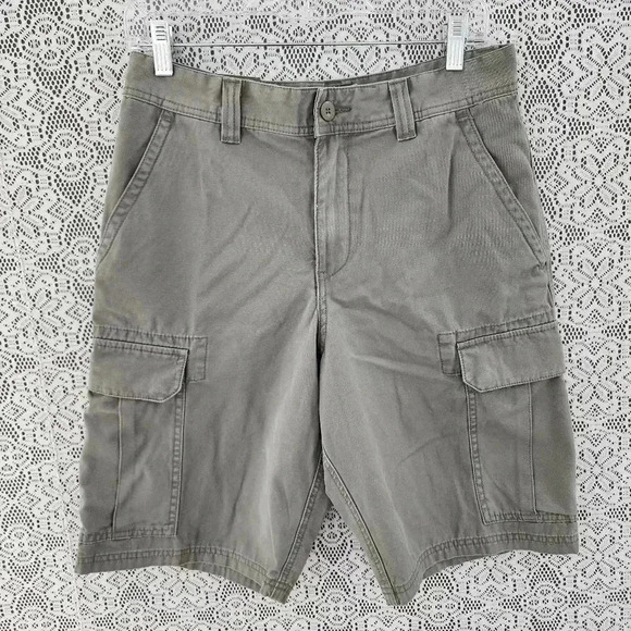 NWT Eddie Bauer Men's cargo shorts 30x11 - Picture 1 of 8